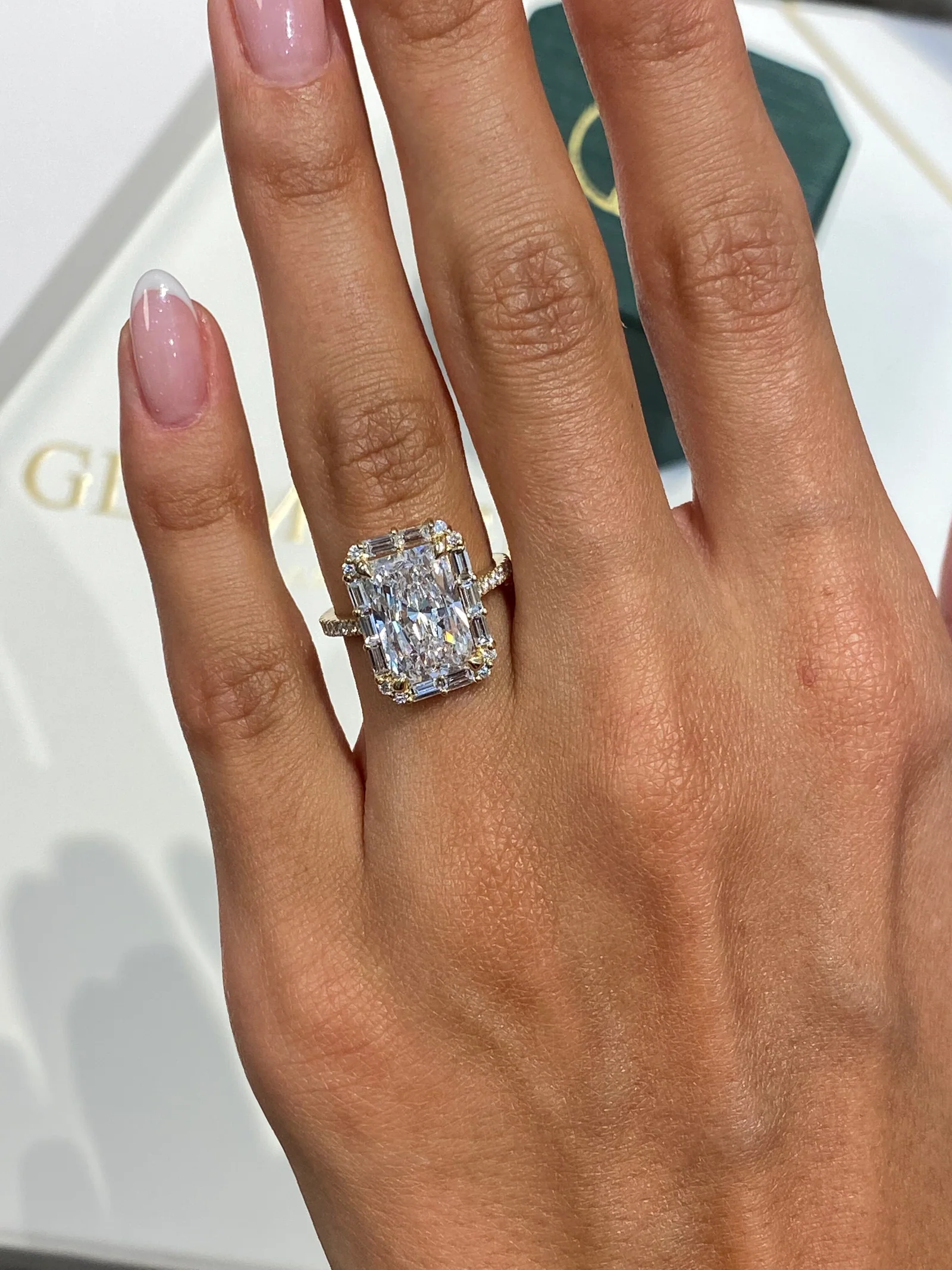 Marlowe Engagement Ring 4.37 Carat