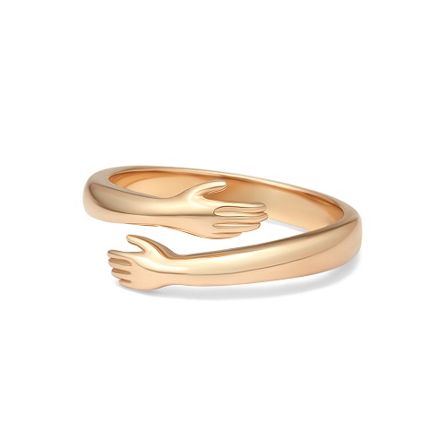 Hagging Hands Ring
